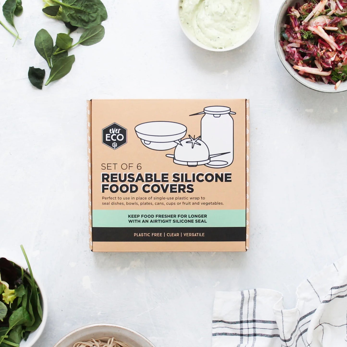 Ever Eco Silicone Food Covers