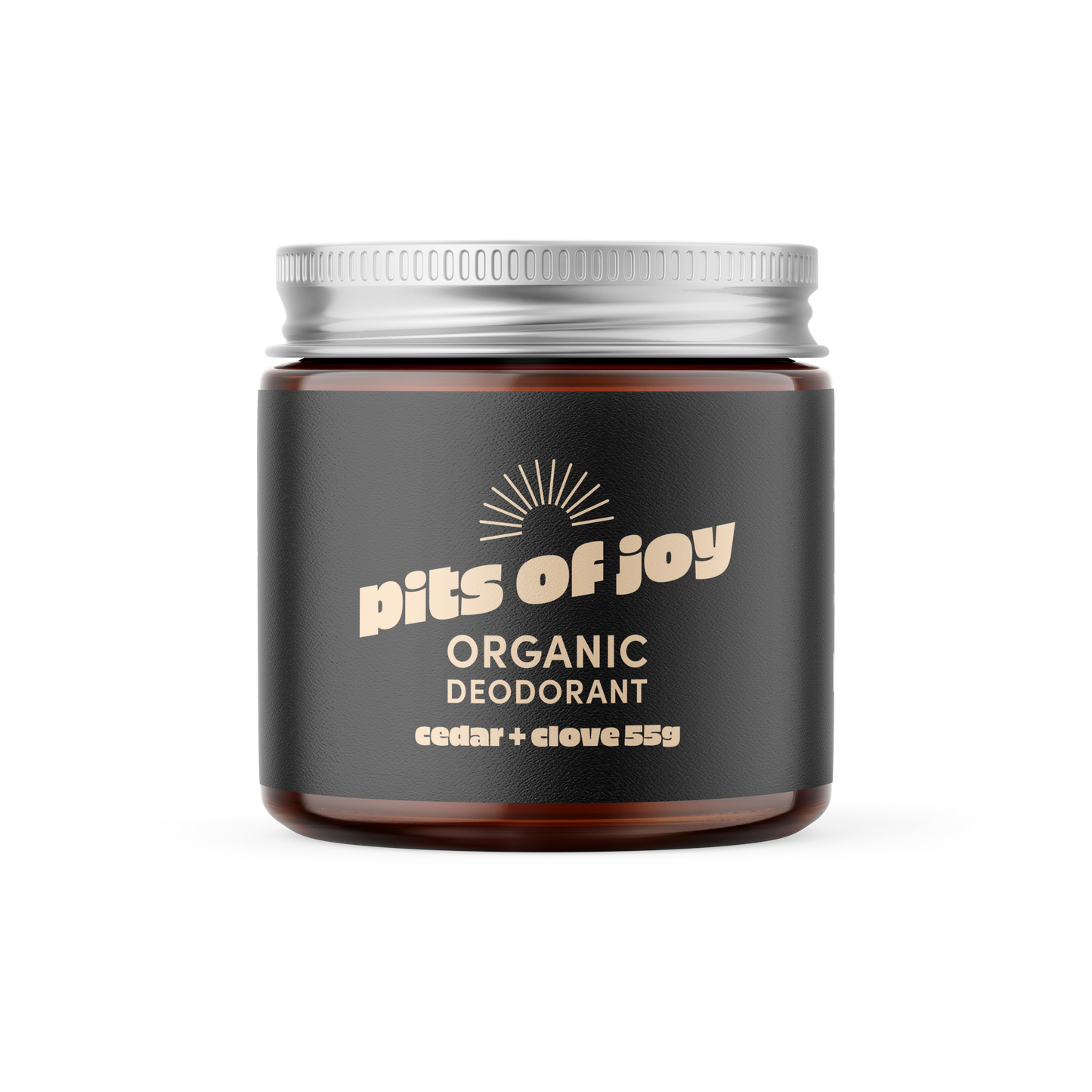 Pits of Joy - Organic Vegan Deodorant (Cedar + Clove)