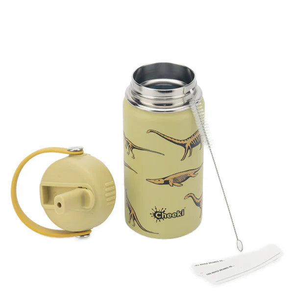 Cheeki - Insulated Little Adventurer Bottle (Dinosaur)