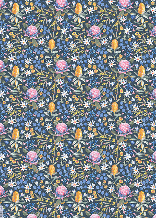 Earth Greetings - Recycled Folded Wrapping Paper | Bushwalk