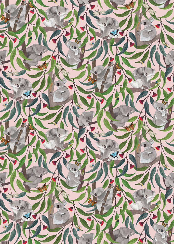 Earth Greetings - Recycled Folded Wrapping Paper | Koala Playground