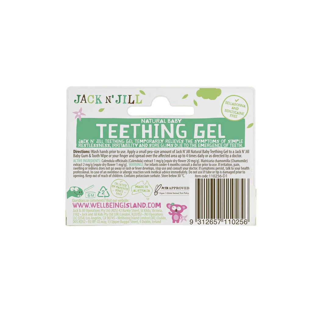 Jack N' Jill Natural Baby Teething Gel