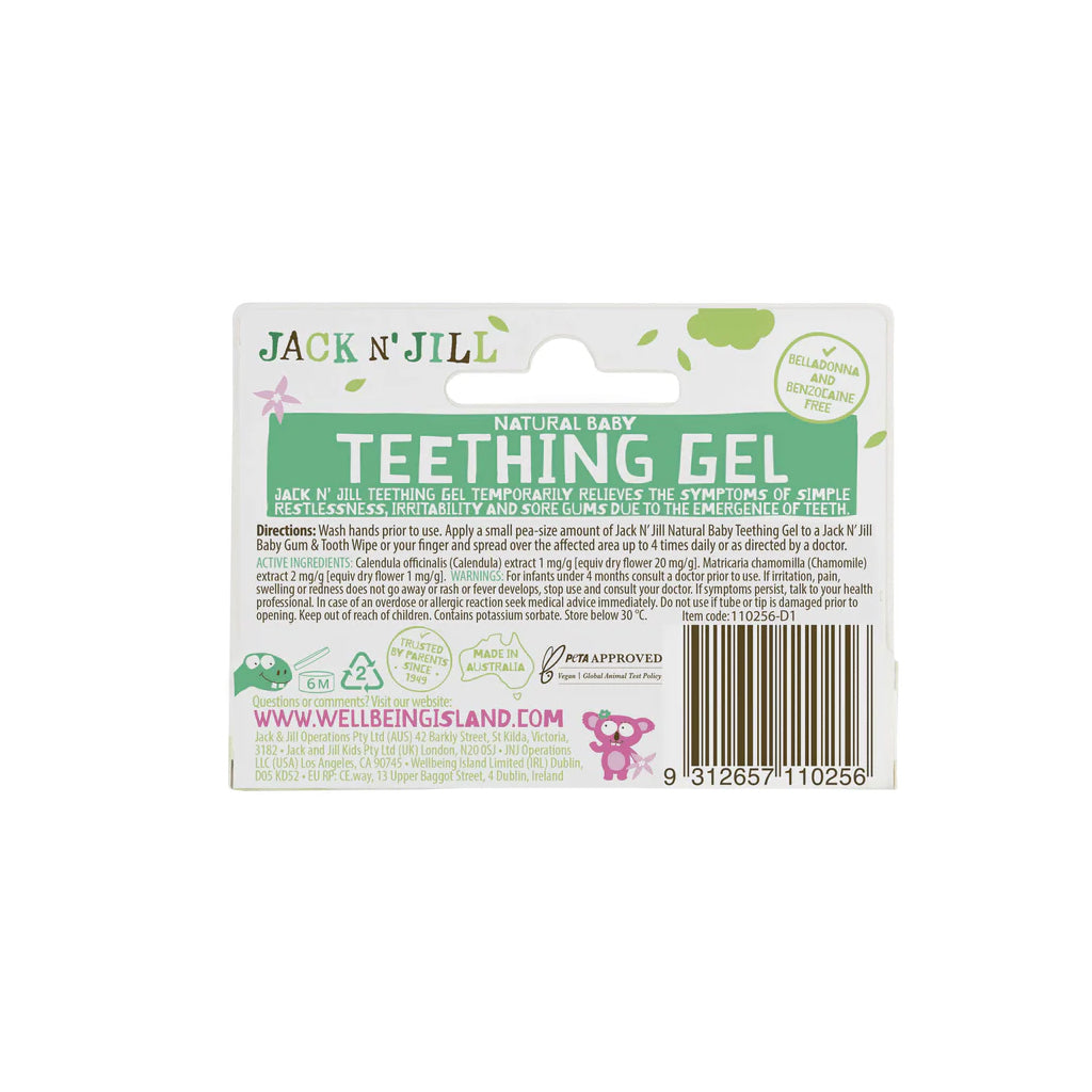 Jack N' Jill Natural Baby Teething Gel 15g