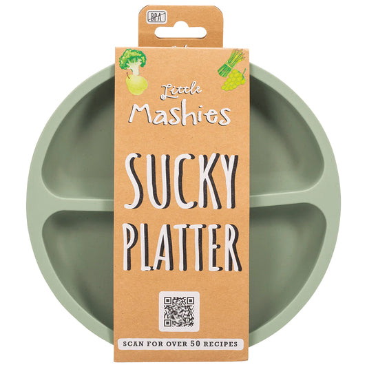 Little Mashies Baby Suction Plates
