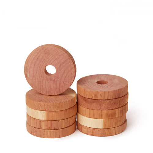 Redecker - Cedar Coat Hanger Rings