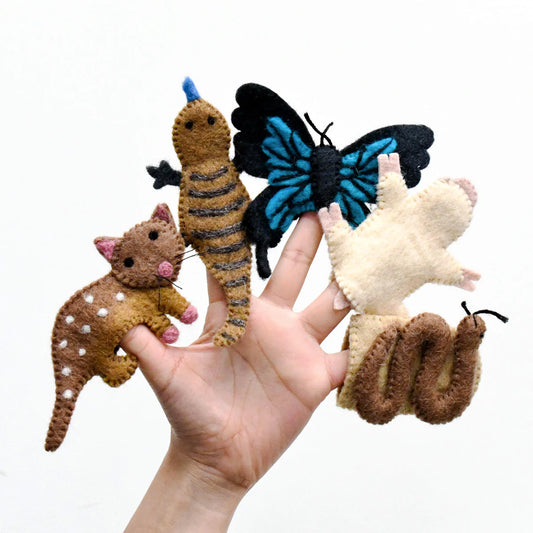 Tara Treasures - Finger Puppets Set (Australian Animals)