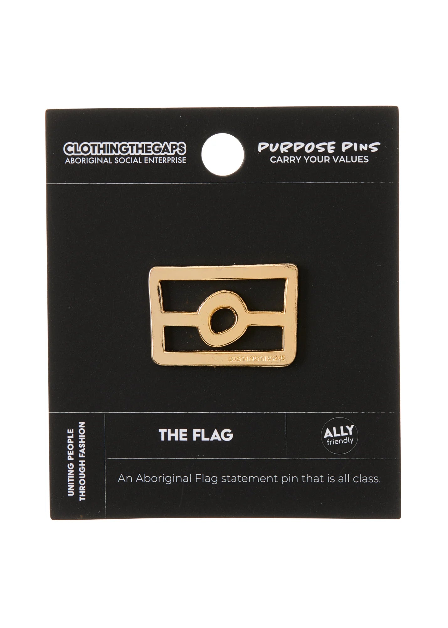 Clothing the Gaps - The Flag Pin
