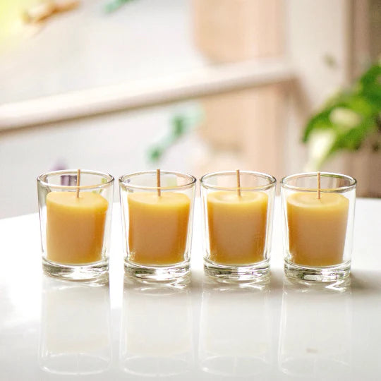 Elliot's Treasures - Beeswax Votive Candles