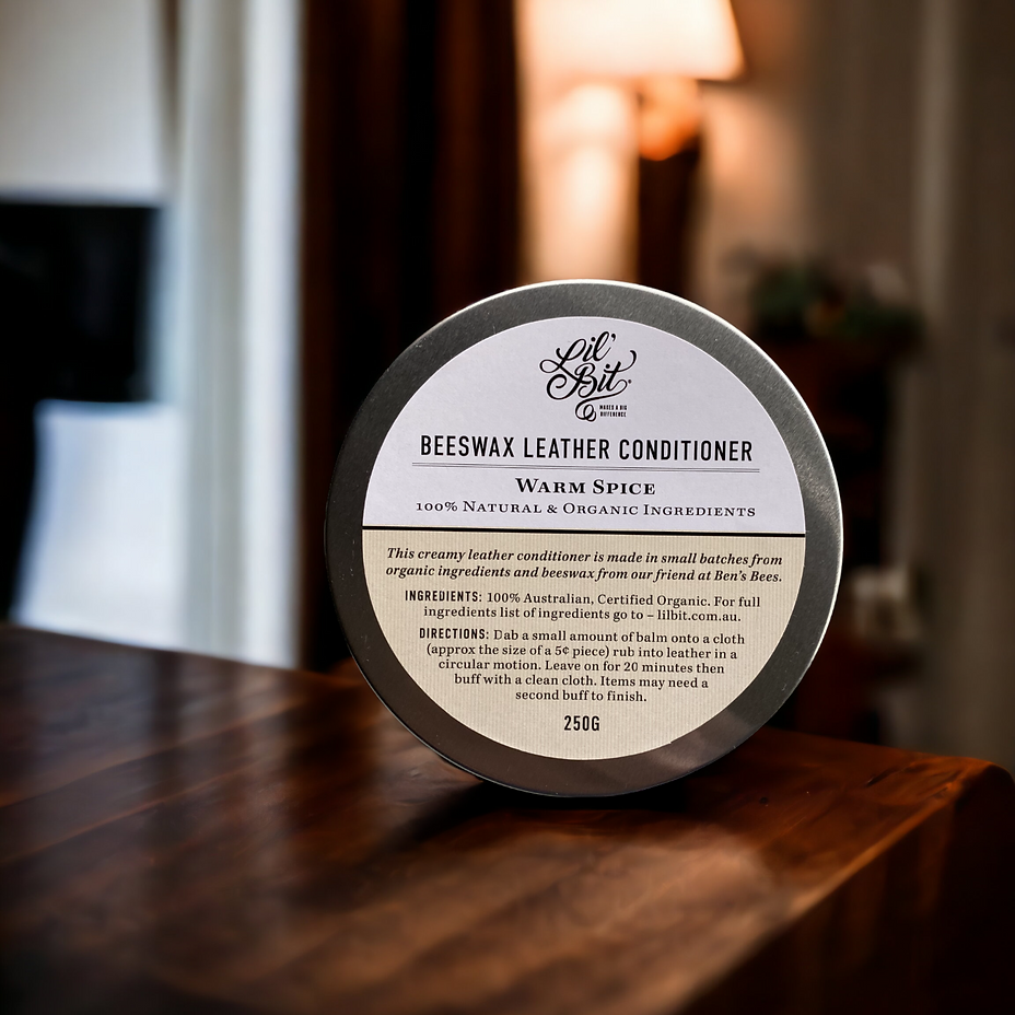 Lil' Bit Better - Warm Spice Beeswax Leather/Wood Conditioner