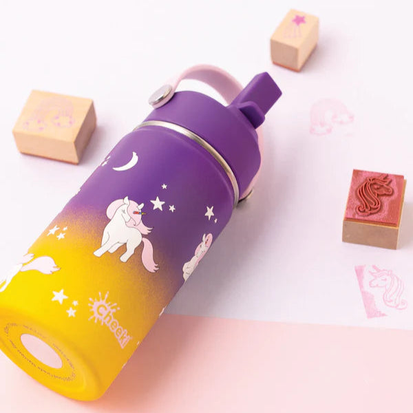 Cheeki - Insulated Little Adventurer Bottle (Unicorn)