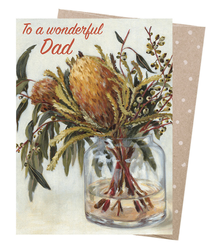 Earth Greetings - Greeting A5 Cards | Wonderful Dad