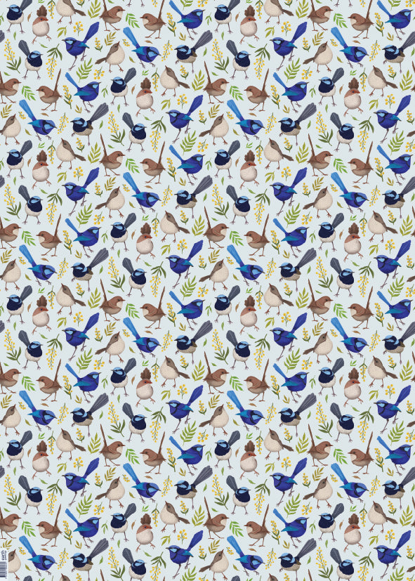 Earth Greetings - Recycled Folded Wrapping Paper | Fairy Wonderland