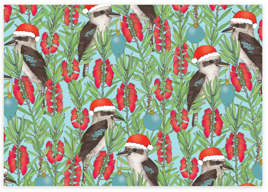 Earth Greetings - Recycled Folded Wrapping Paper | Jolly Kookaburras