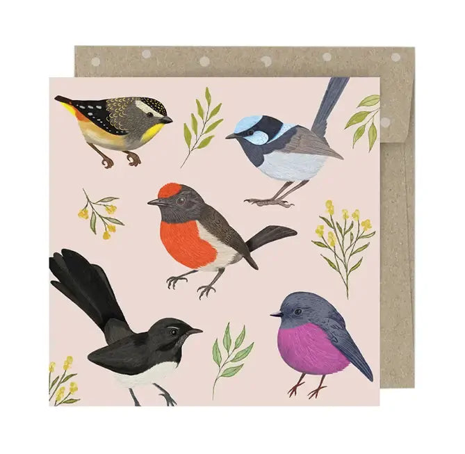 Earth Greetings - Mini Card | Little Birdies