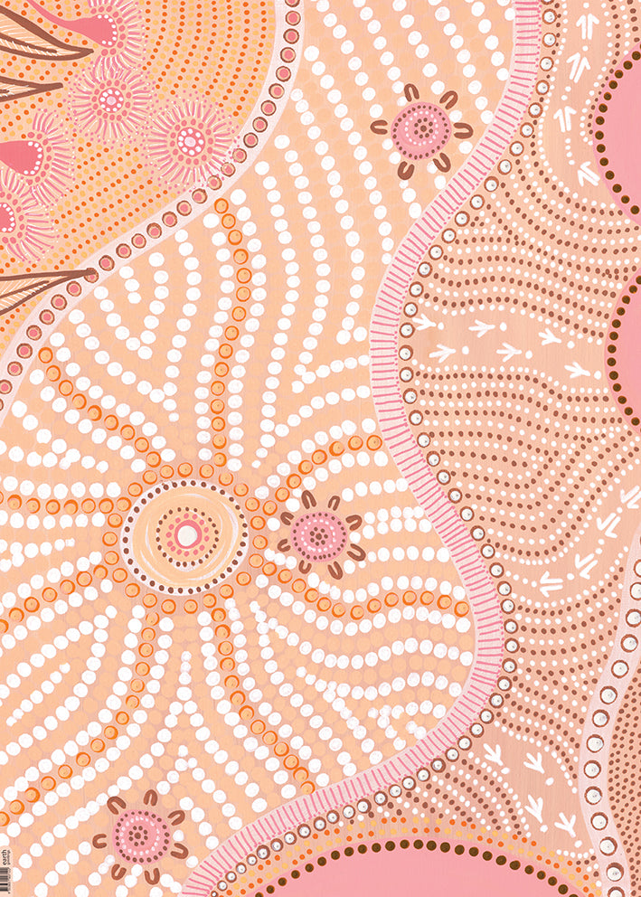 Earth Greetings - Recycled Folded Wrapping Paper | Our Mother the Sun