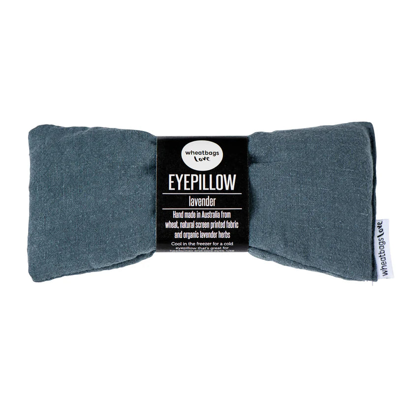 Wheatbags Love - Linen Eyepillow (Slate)