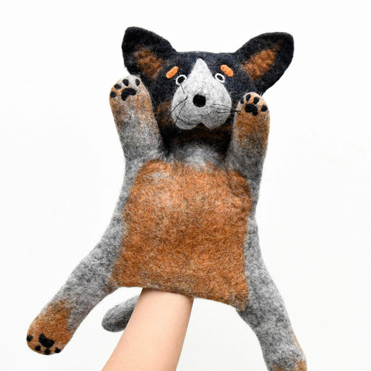Tara Treasures - Australian Cattle Dog Hand Puppet