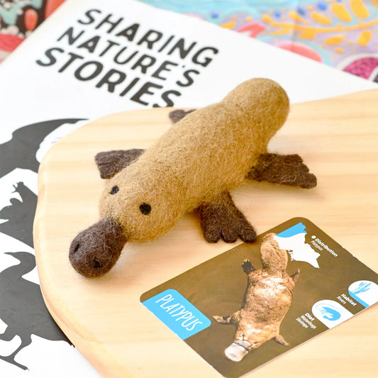 Tara Treasures - Platypus Felt Toy
