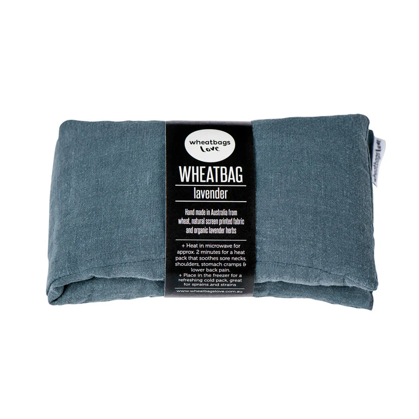 Wheatbags Love - Linen Wheatbag (Slate)