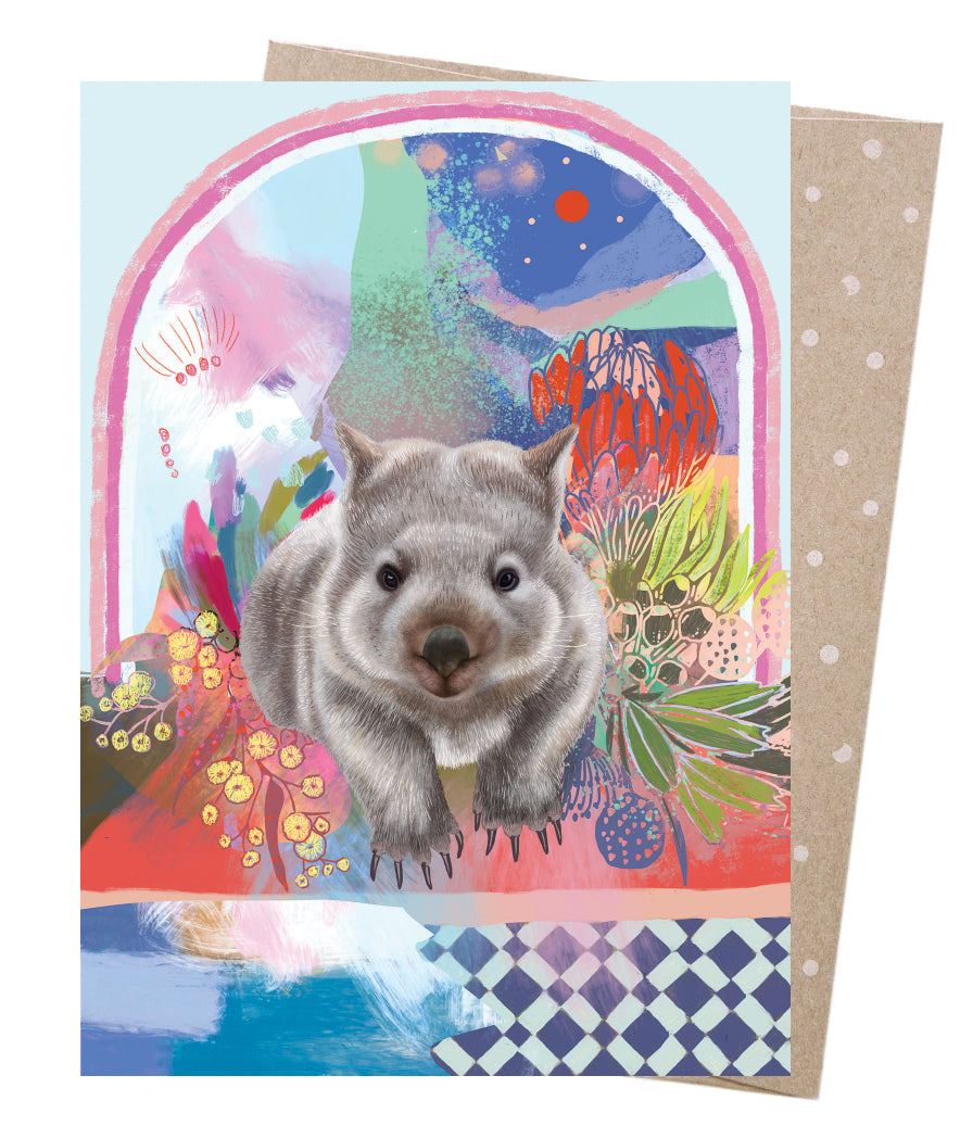 Earth Greetings - Greeting A5 Cards | Wombat Wayfarer