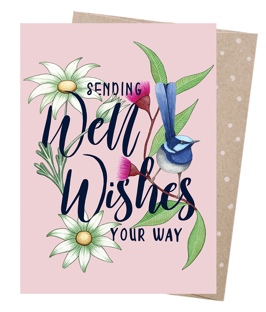 Earth Greetings - Greeting A5 Cards | Well Wishes Wren