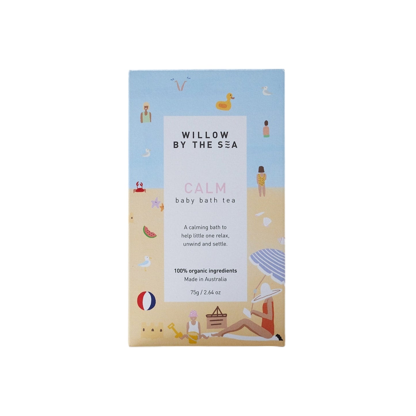 Willow By The Sea - Calm Baby Bath Tea 75g