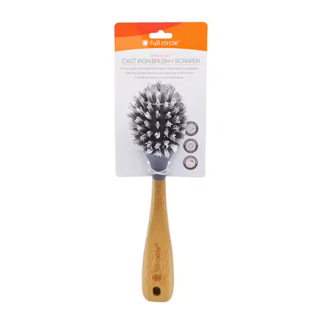Full Circle Tenacious C Cast Iron Brush