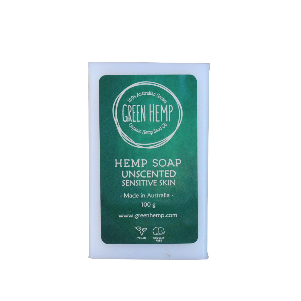 Green Hemp Lavender Soap 100g
