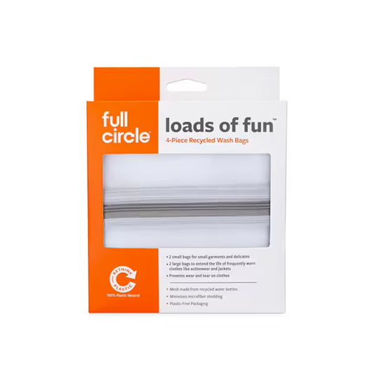 Full Circle - Recycled Wash Bags (Set of 4)