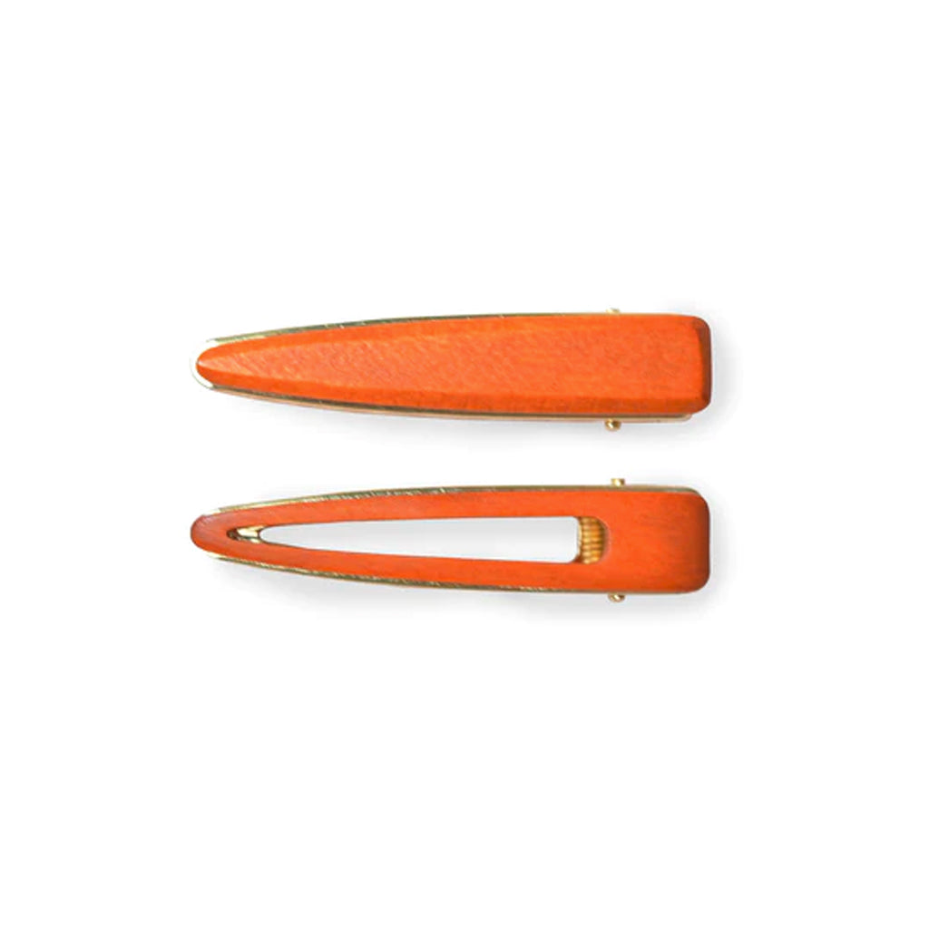 Brush It On - Wooden Hair Clips