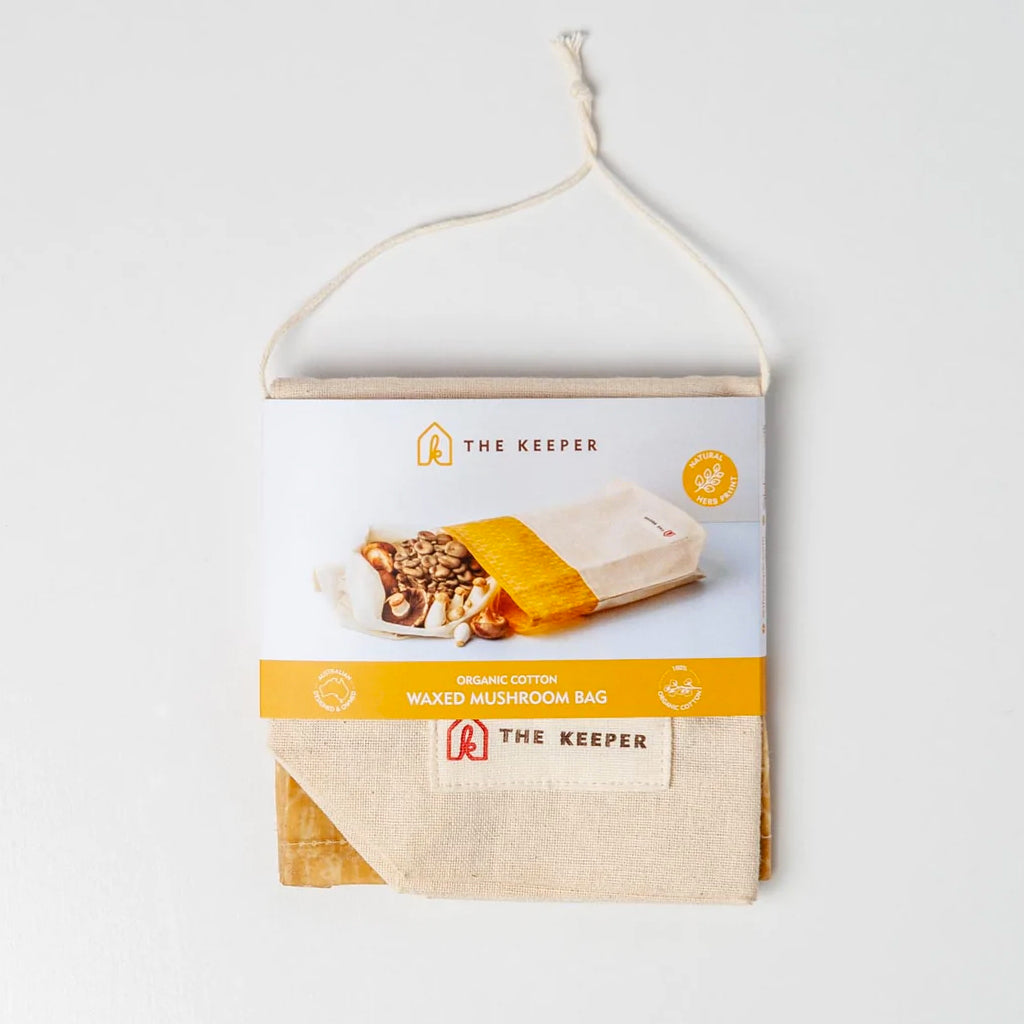 The Keeper Waxed Mushroom Bag Set