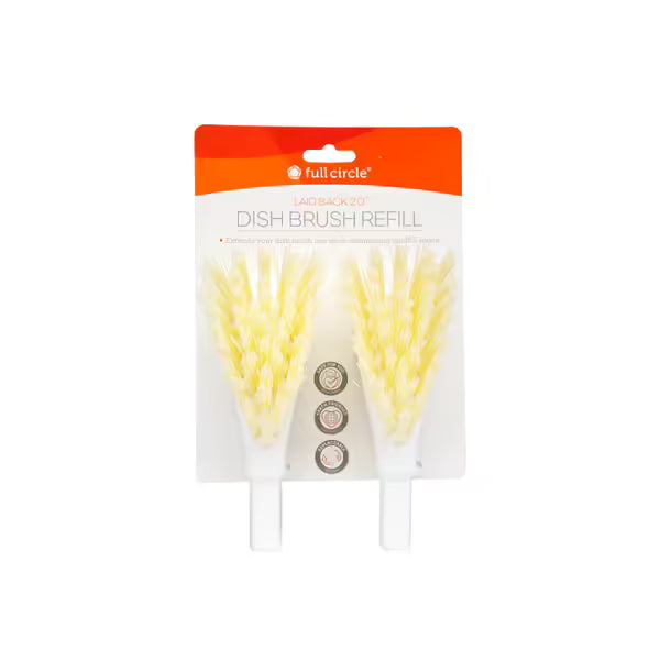 Full Circle Laid Back 2.0 - White Dish Brush