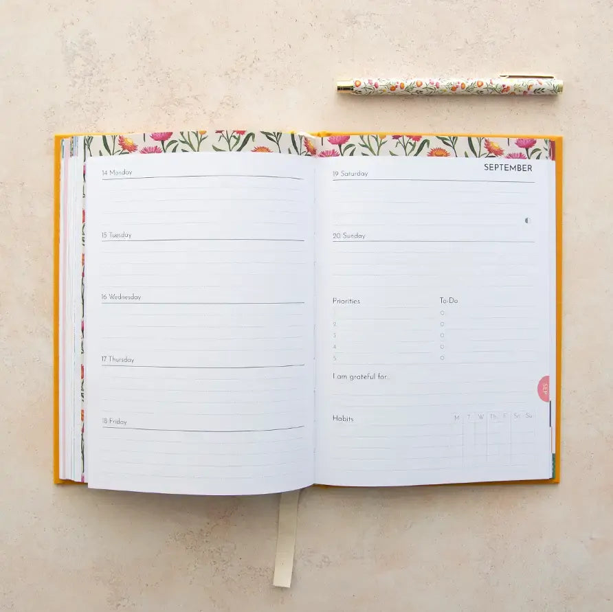 Earth Greetings - 2026 Planner (Wattle)