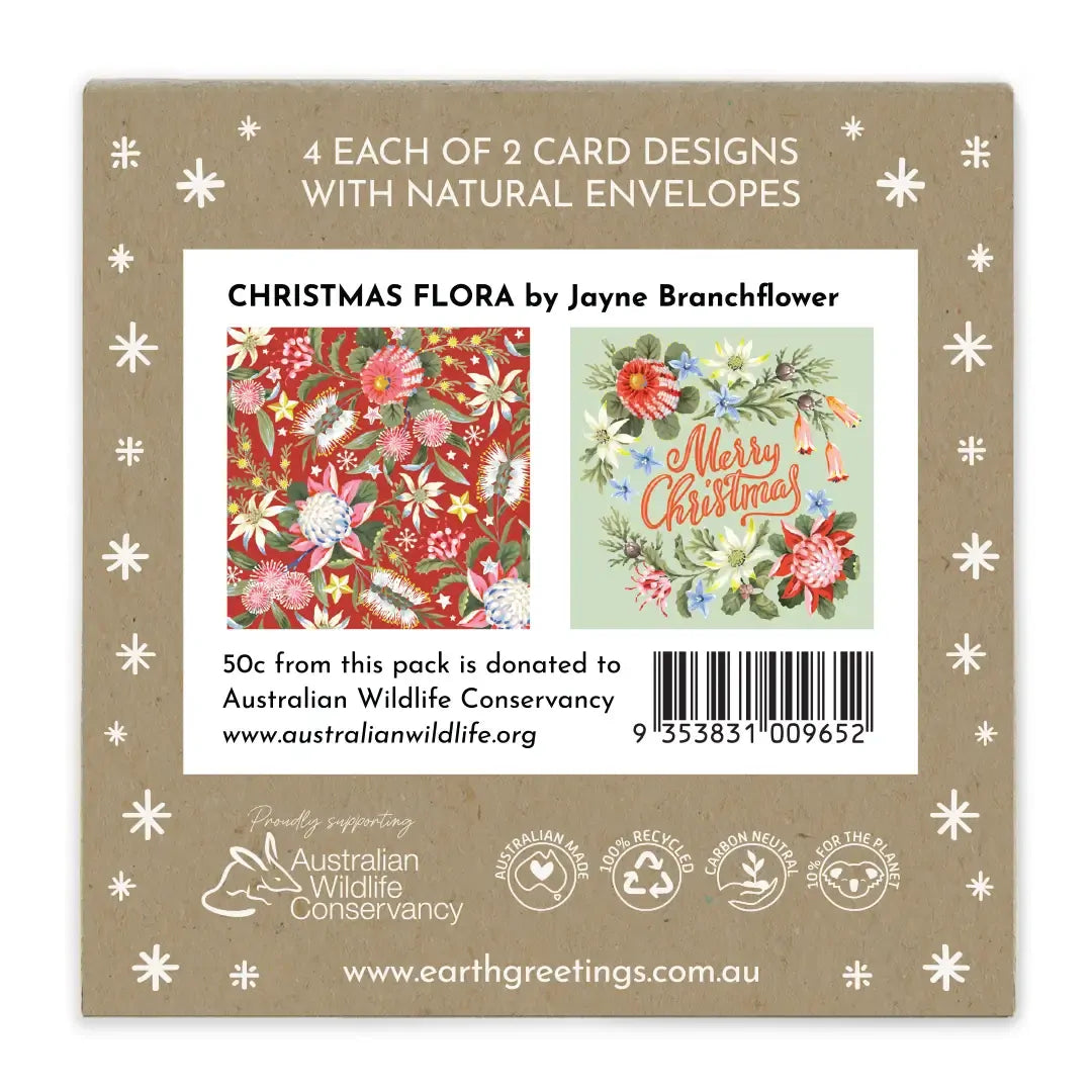 Earth Greetings - Boxed Christmas Cards | Christmas Flora
