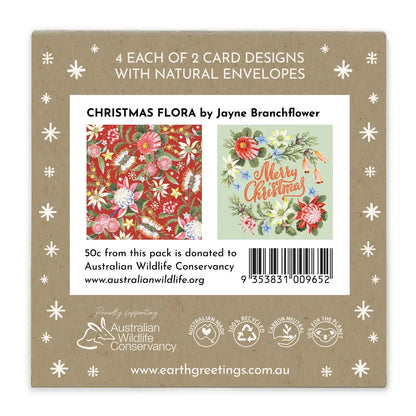 Earth Greetings - Boxed Christmas Cards | Christmas Flora