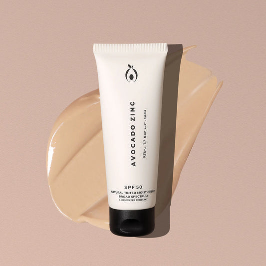 Avocado Zinc - SPF 50 Natural Tinted Moisturiser