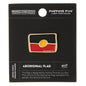 Clothing the Gaps - Aboriginal Flag Pin