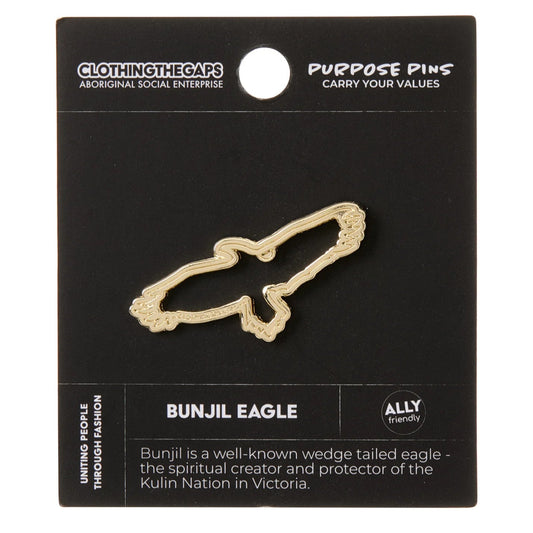 Clothing the Gaps - Bunjil Eagle Pin