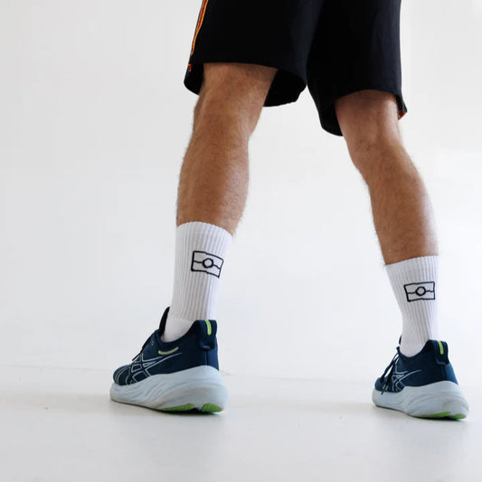 Clothing the Gaps - White Flag Socks
