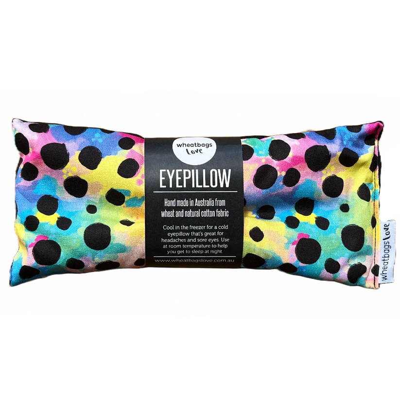 Wheatbags Love - Eyepillow (Cheetah Rainbow)