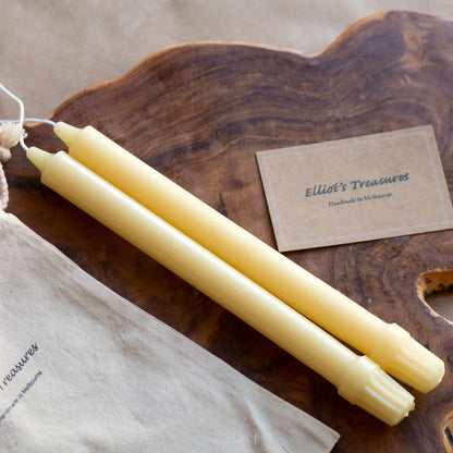 Elliot's Treasures - Colonial Taper Beeswax Candle