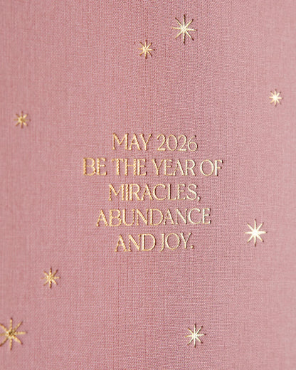 Dreamy Moons - 2026 Daily Planner (Vintage Rose)