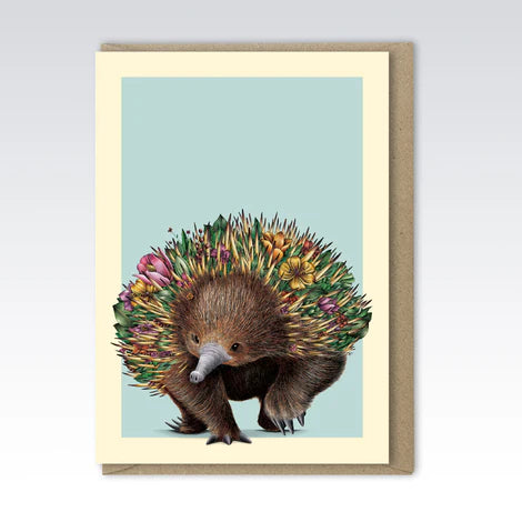 Marini Ferlazzo - Echidna Bushwalk Greeting Card