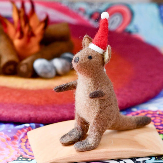Tara Treasures - Kangaroo Christmas Ornament