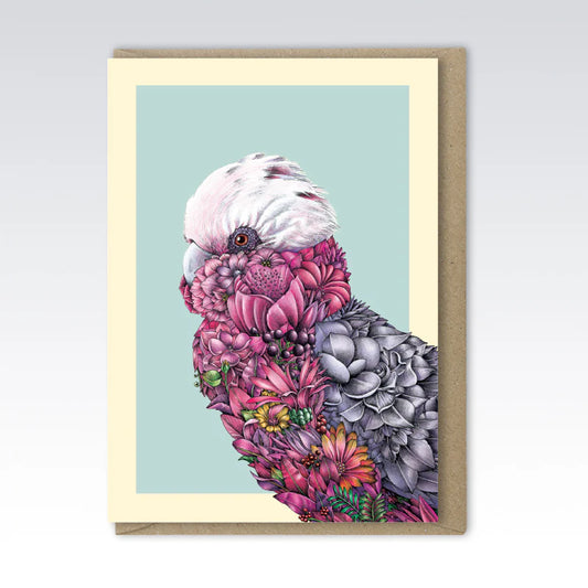 Marini Ferlazzo - Galah Bushwalk Greeting Card