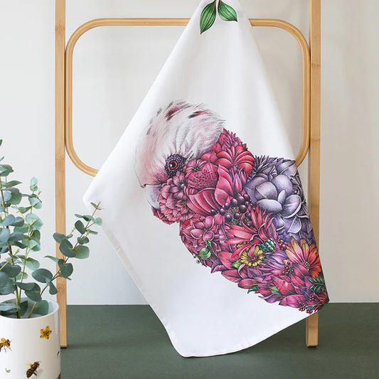 Marini Ferlazzo - Galah Bushwalk Cotton Tea Towel