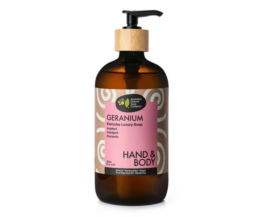 Australian Natural Soap Company - Geranium Hand & Body Wash