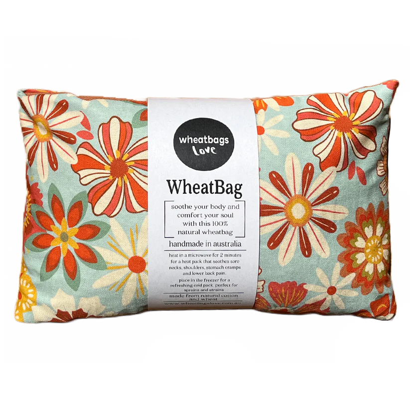 Wheatbags Love - Wheatbag | Groovy Flowers (Khaki)