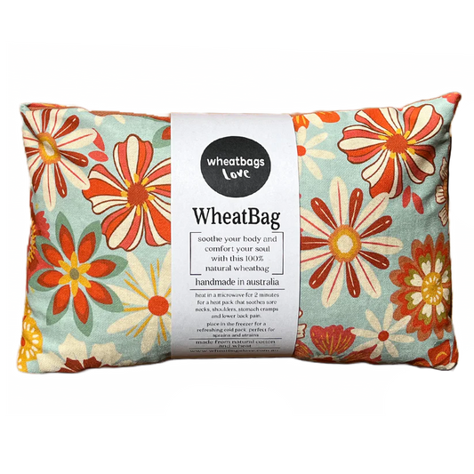 Wheatbags Love - Wheatbag | Groovy Flowers (Khaki)