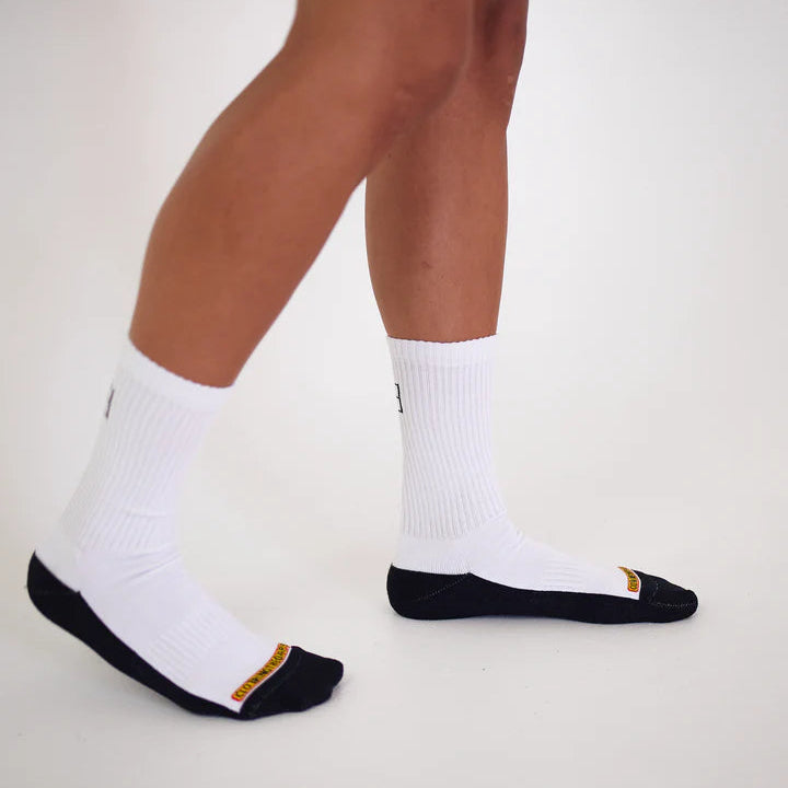 Clothing the Gaps - White Flag Socks